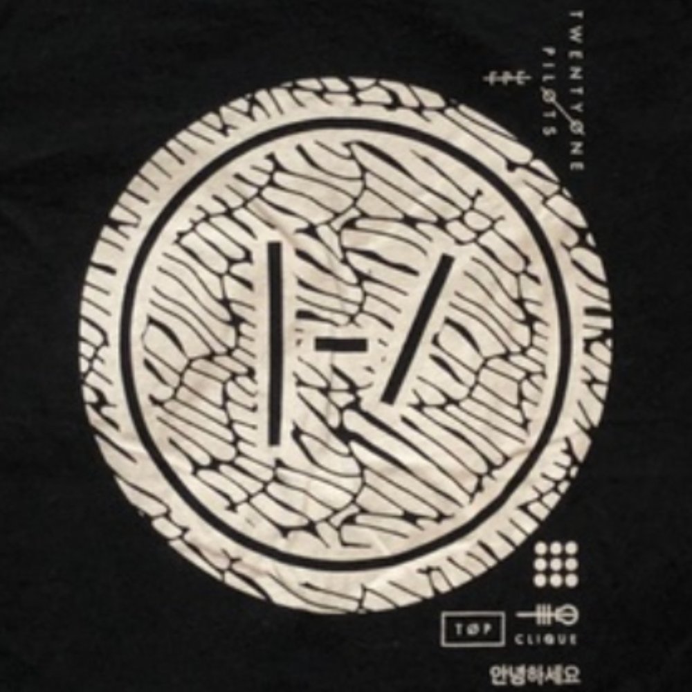 TWENTY ONE PILOTS TOP Clique Official Concert T